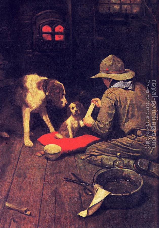 Norman Rockwell : His first Scouting calendar